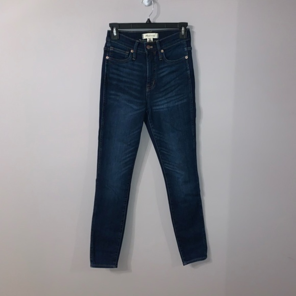 NWOT Madewell 10'' High Rise Skinny Jeans W25 madewell jeans